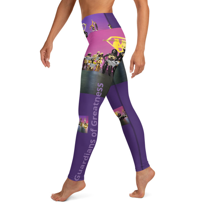 GOG's Purple and Pink Galore Leggings