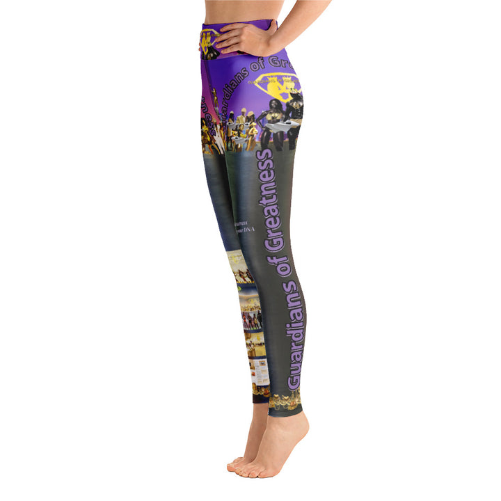 Purple Galore Yoga Leggings