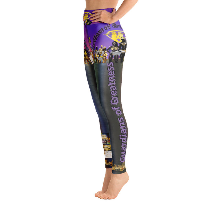 Purple Galore Yoga Leggings