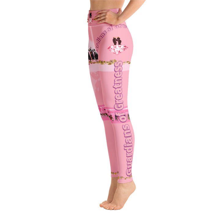 Pink Princess Yoga Leggings 4.0