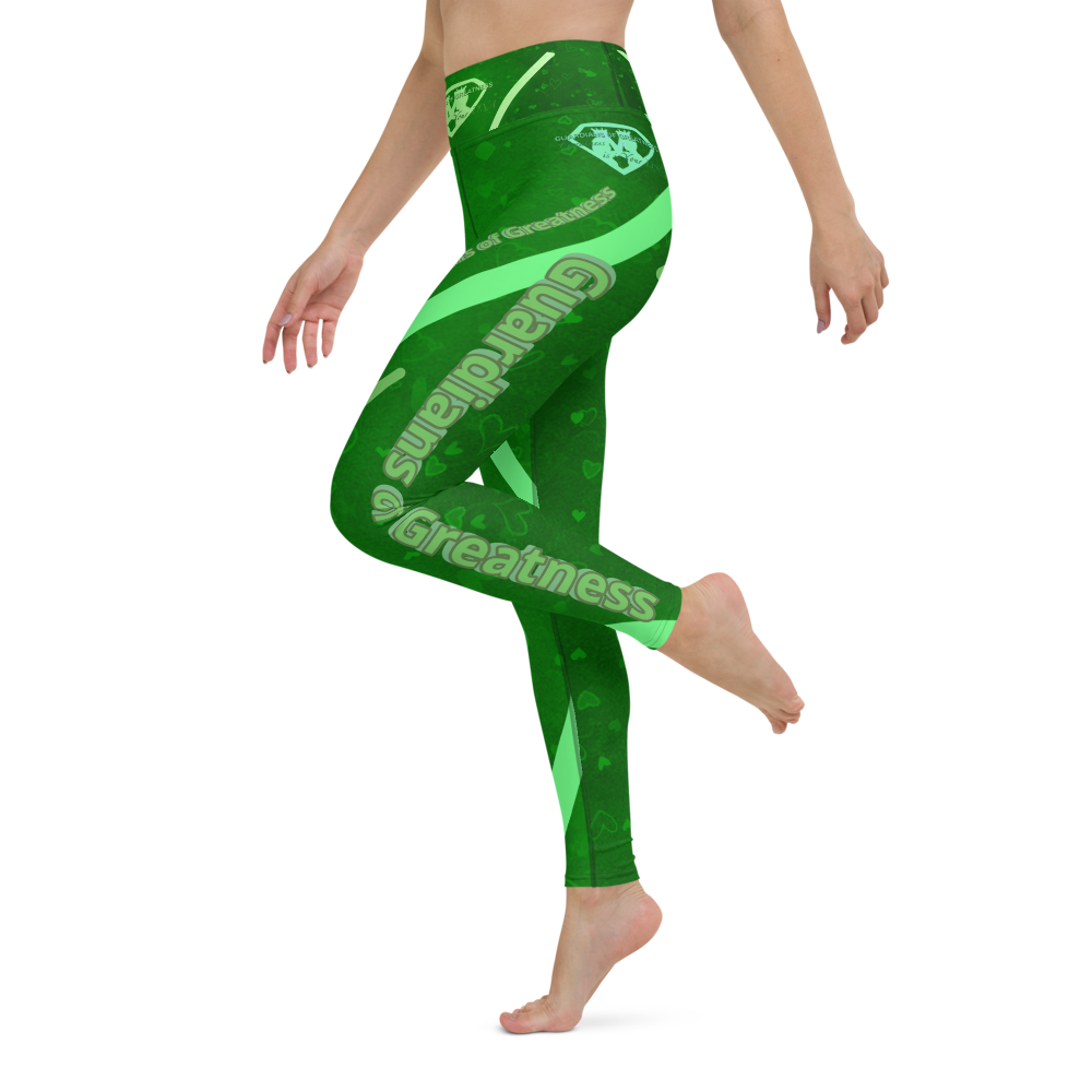 GOg's Emerald Green Yoga Leggings 5