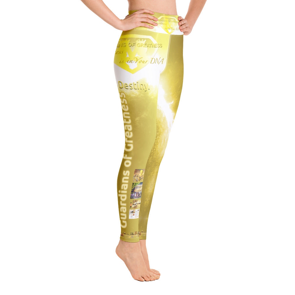 Golden Girl Yoga Leggings