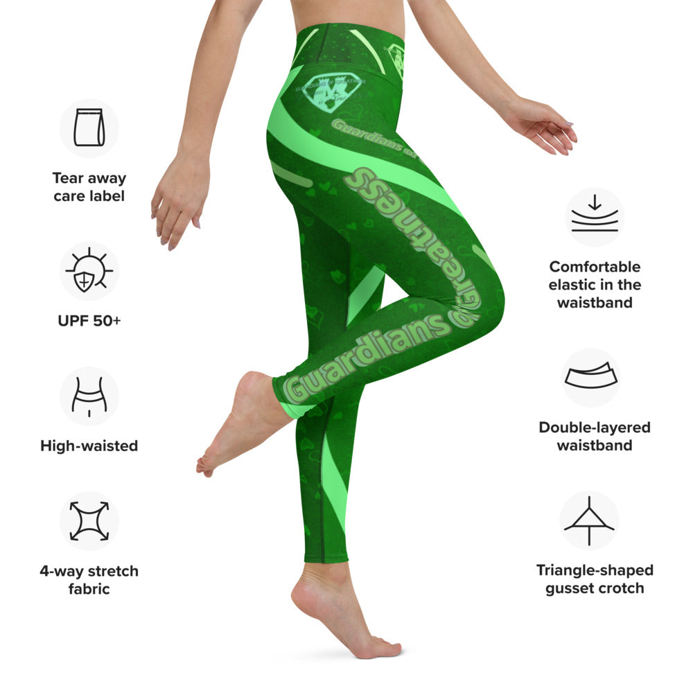 GOg's Emerald Green Yoga Leggings 5