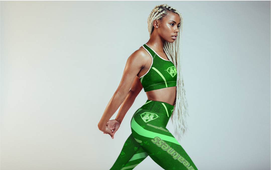 GOg's Emerald Green Yoga Leggings 5