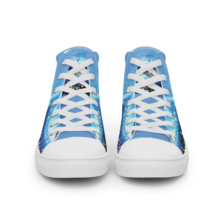 Men’s Stadium Blue high top canvas shoes