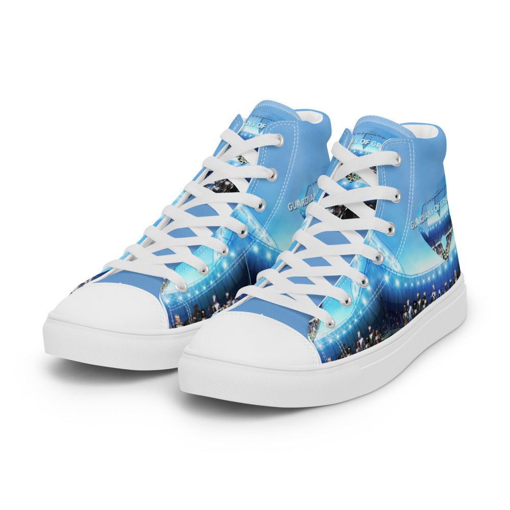 Men’s Stadium Blue high top canvas shoes