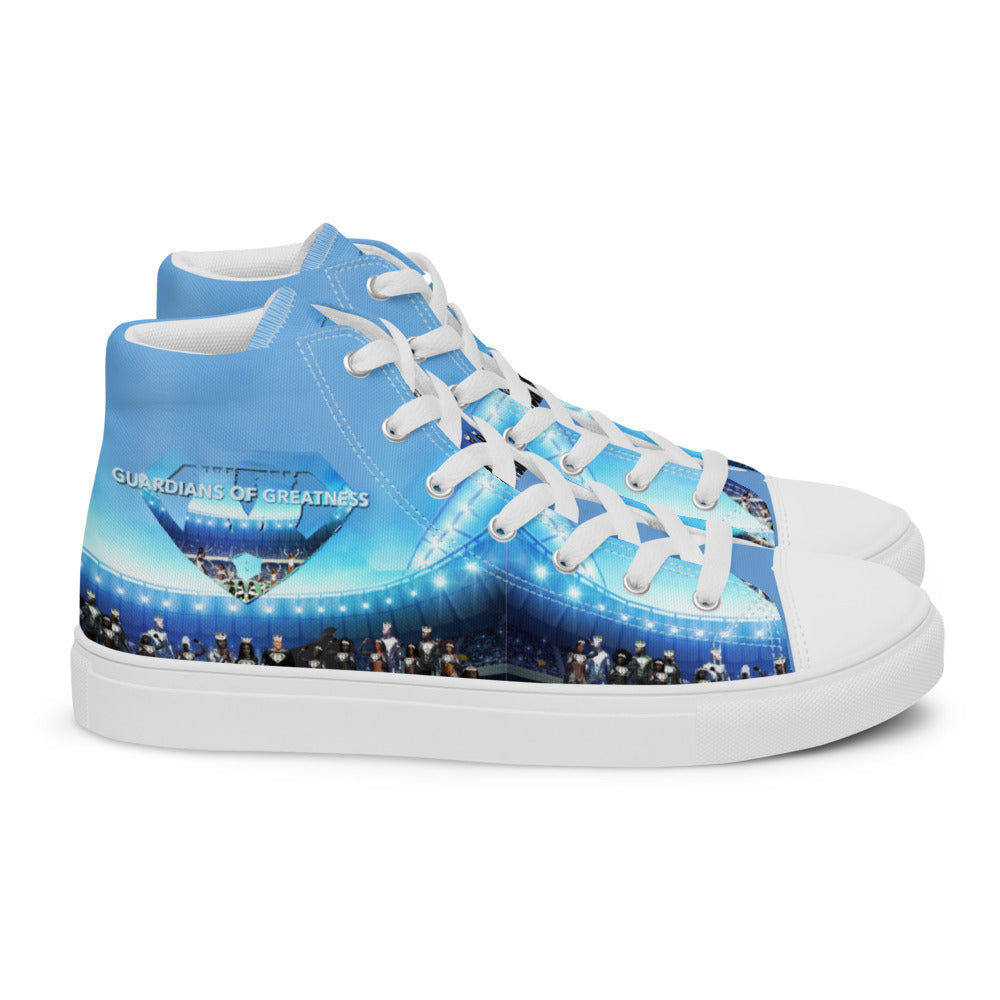 Men’s Stadium Blue high top canvas shoes