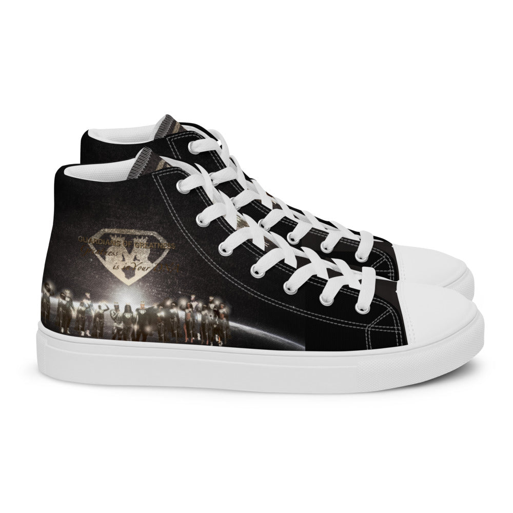 GOG Warriors Men’s high top canvas shoes