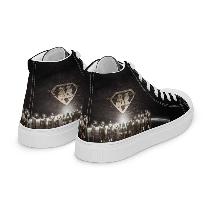 GOG Warriors Men’s high top canvas shoes