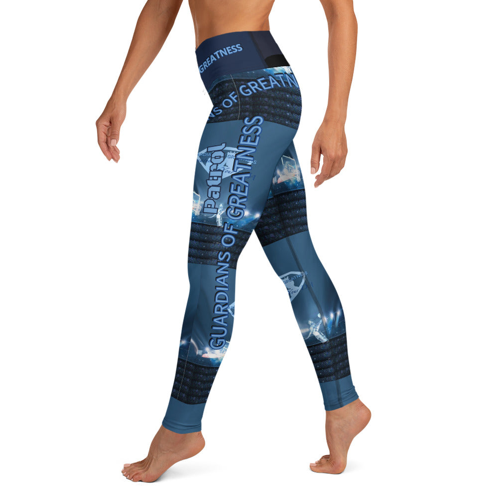 GOG - Unity Patrol Women's Yoga Leggings Blue