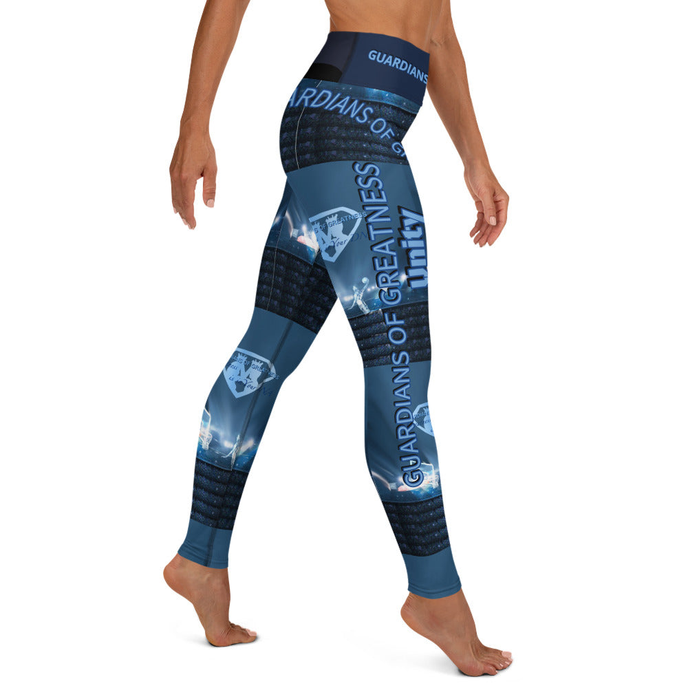 GOG - Unity Patrol Women's Yoga Leggings Blue