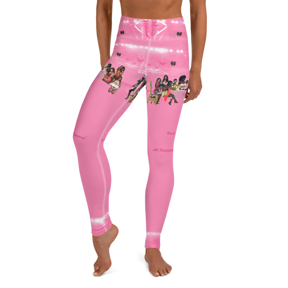 GOG Book Reading Party Yoga Leggings