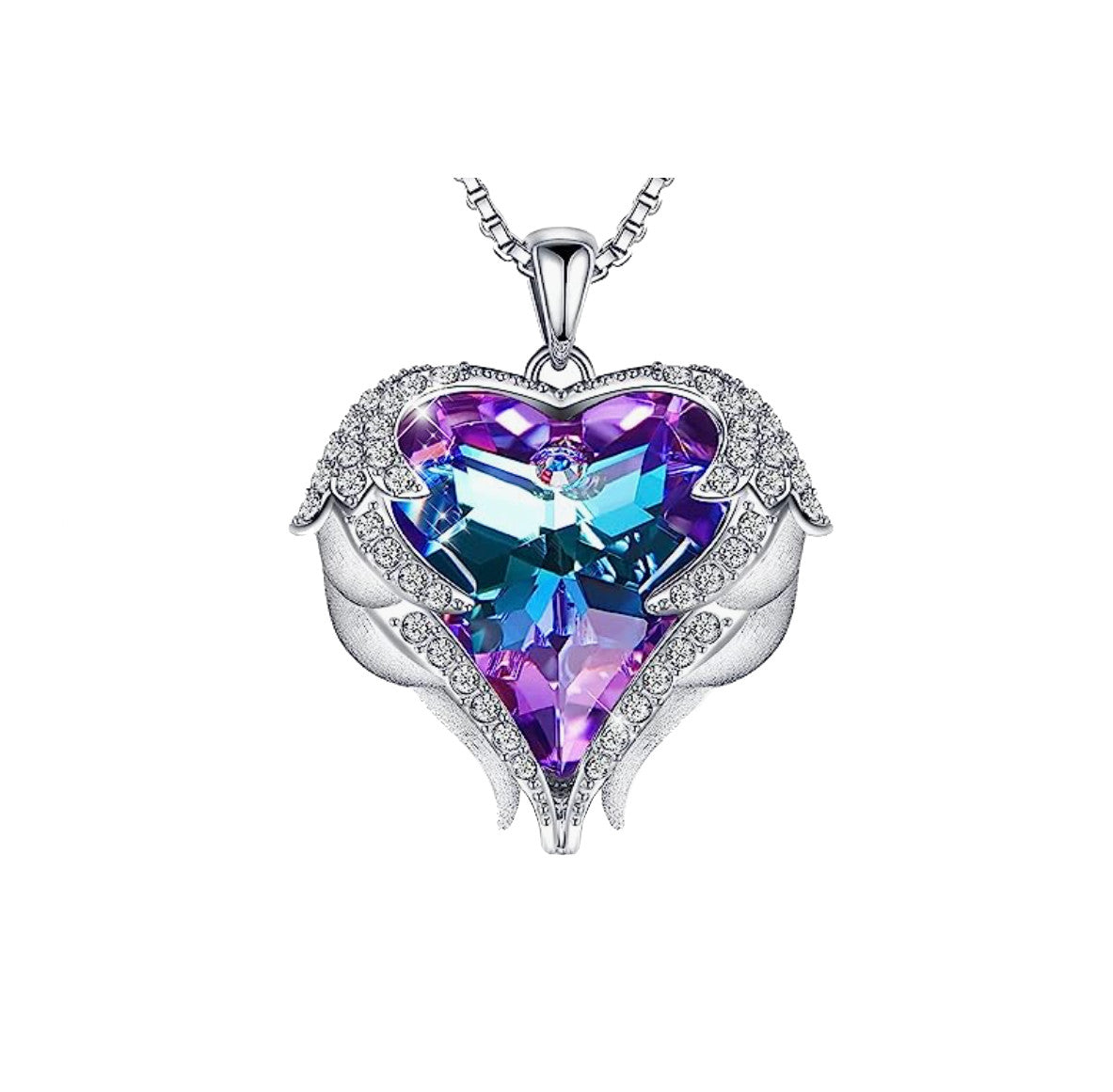 Purple Wrapped Wings - GOG Personality Necklace